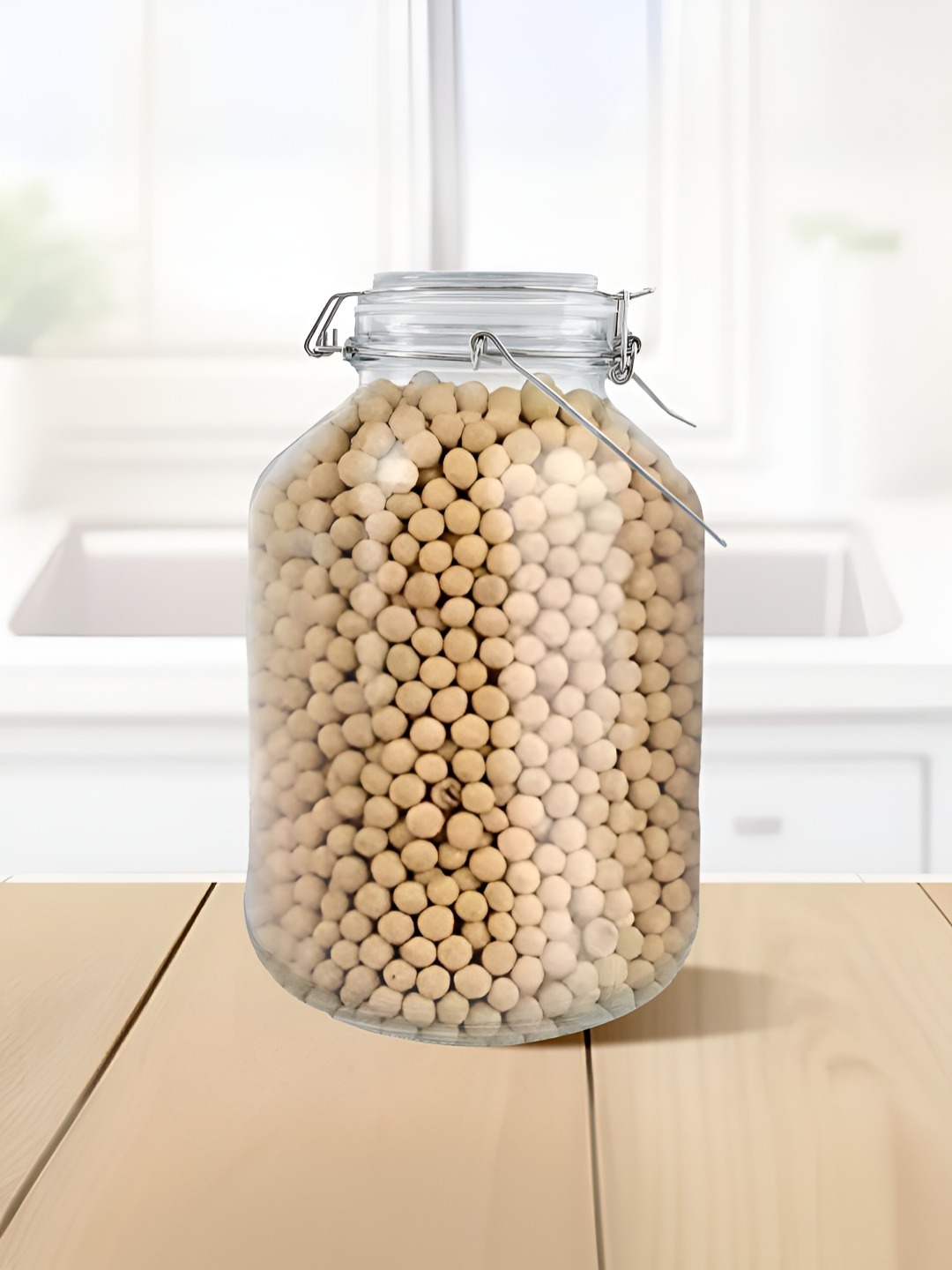 The Better Home Transparent Glass Easy to Clean Jar With Buckle Lid & Wide Mouth 1.5L
The Better Home Transparent Glass Easy to Clean Jar With Buckle Lid & Wide Mouth 1.5L