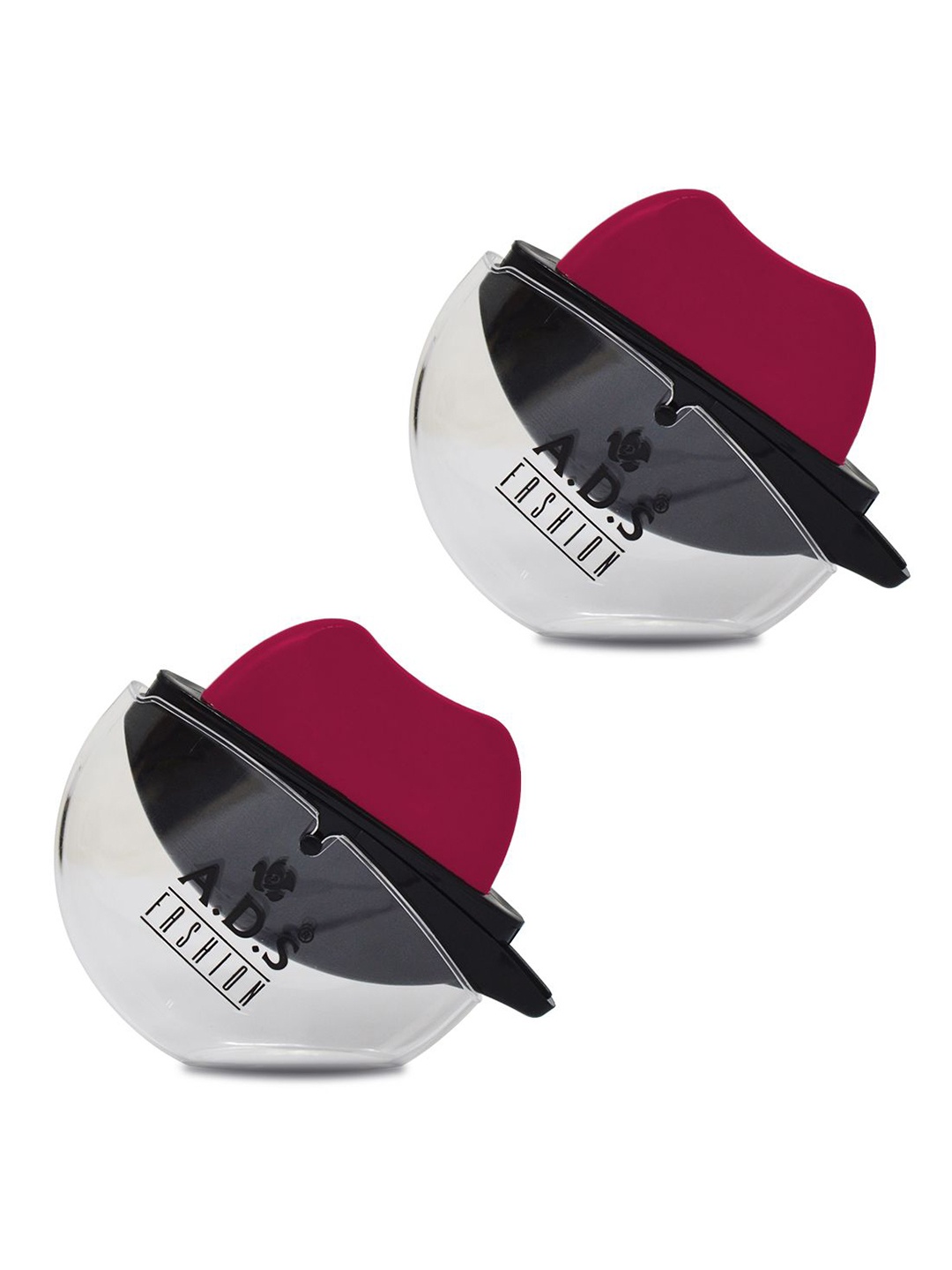 A.D.S Set Of 2 Lip Shape Apple Design Long Lasting Lipstick - 10 gm Each - Maroon - 06
A.D.S Set Of 2 Lip Shape Apple Design Long Lasting Lipstick - 10 gm Each - Maroon - 06