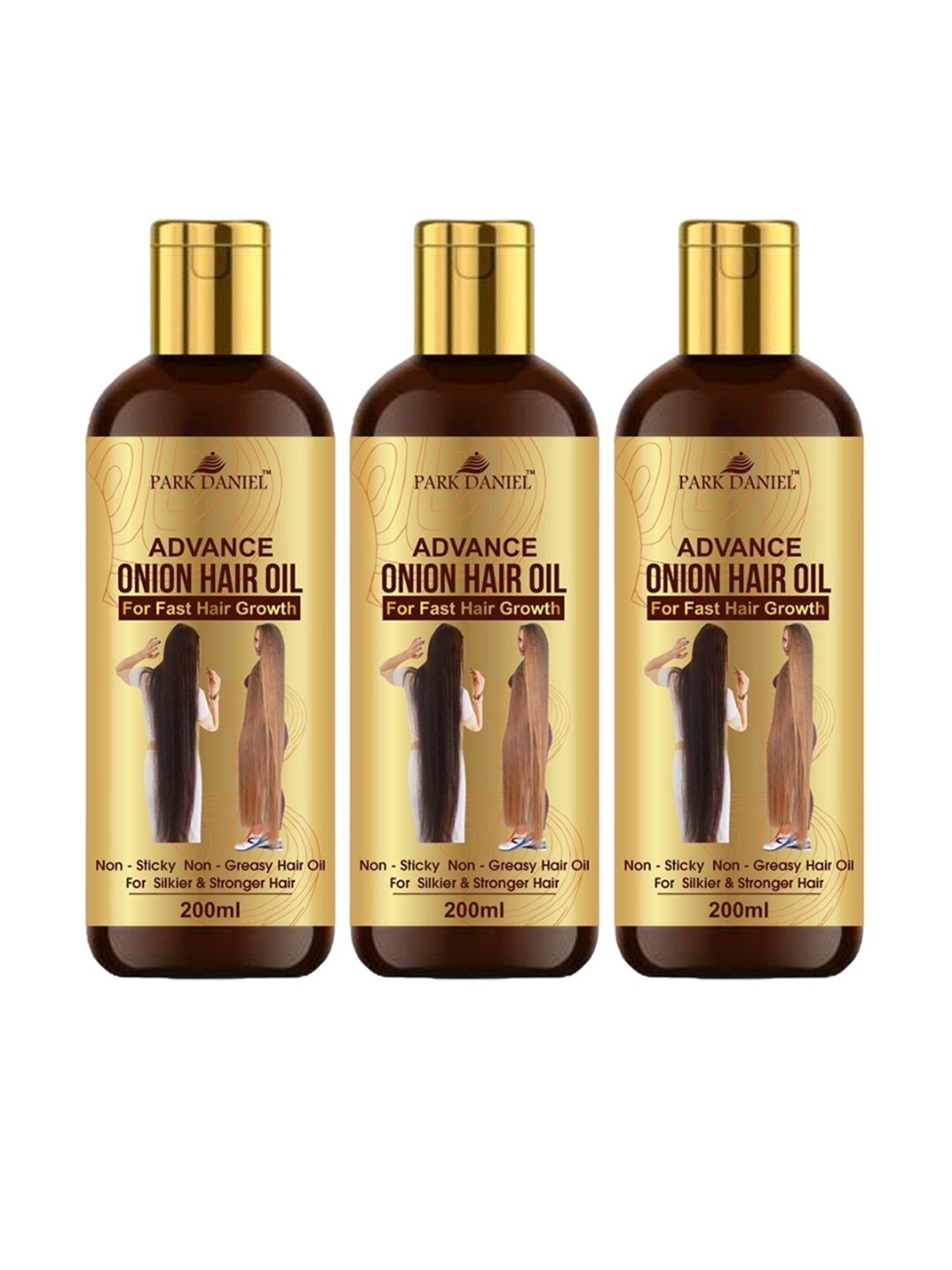 Park Daniel Set Of 3 Advance Onion Hair Oil For Fast Hair Growth - 200 ml Each, Transparent
Park Daniel Set Of 3 Advance Onion Hair Oil For Fast Hair Growth - 200 ml Each, Transparent