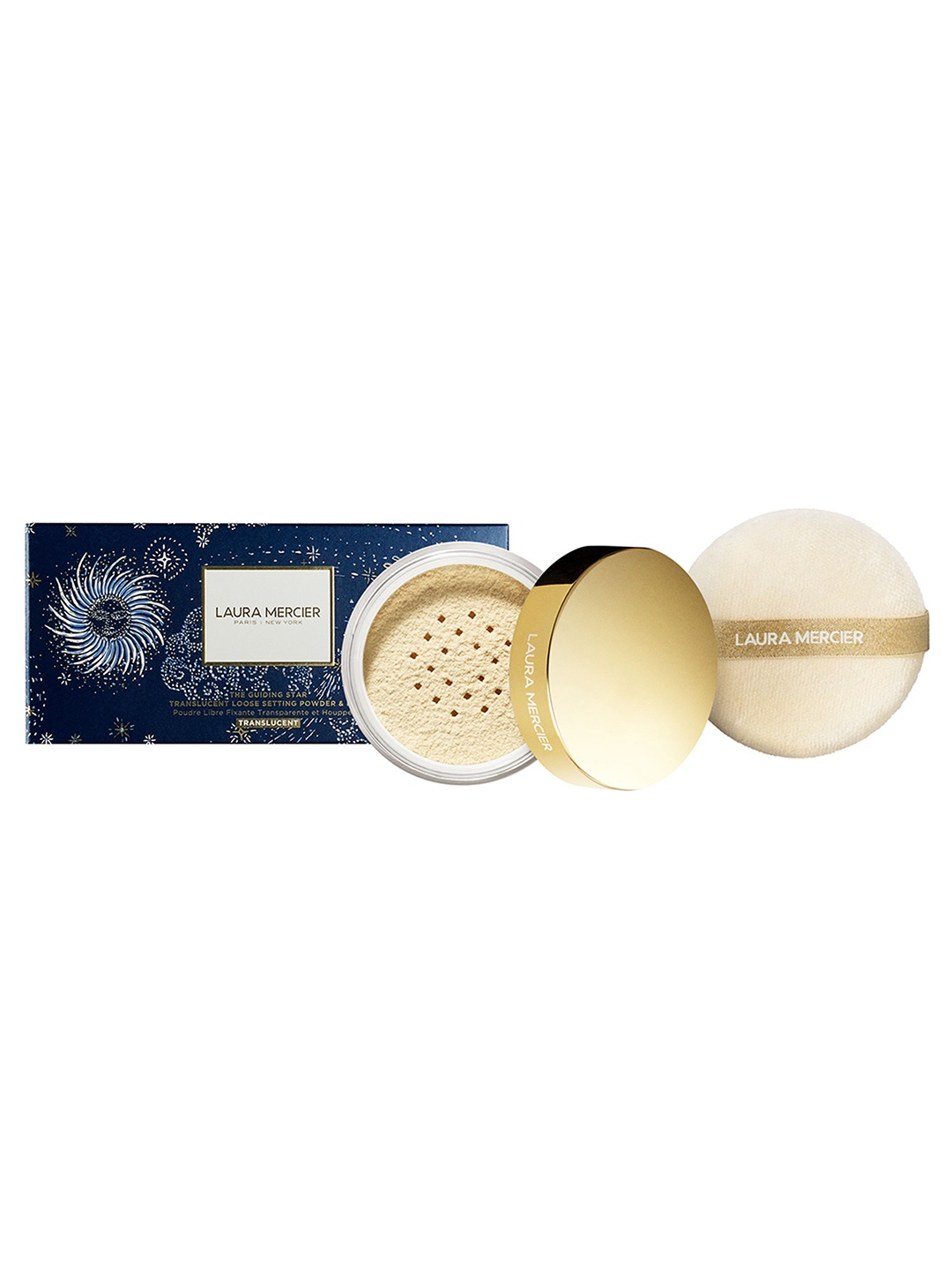 LAURA MERCIER The Guiding Star Translucent Loose Setting Powder & Puff - Translucent, Transparent
LAURA MERCIER The Guiding Star Translucent Loose Setting Powder & Puff - Translucent, Transparent