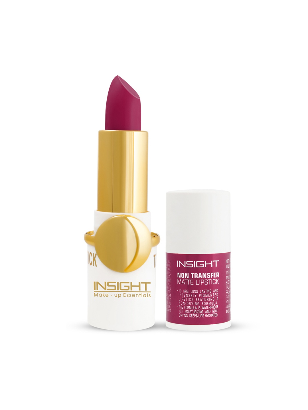 Insight Cosmetics Waterproof & Long-Lasting Non Transfer Matte Lipstick - Intension 03, Pink
Insight Cosmetics Waterproof & Long-Lasting Non Transfer Matte Lipstick - Intension 03, Pink