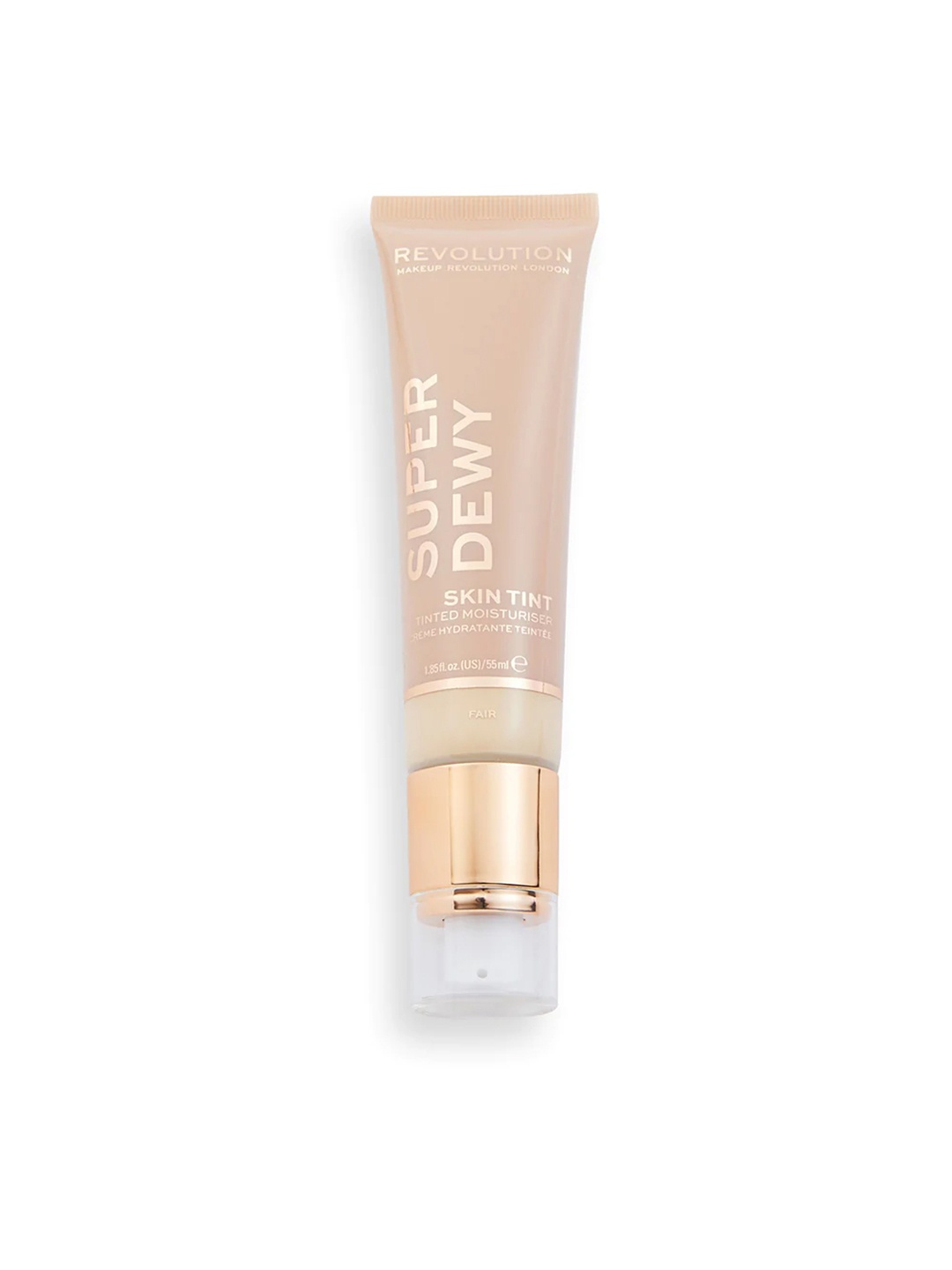 Makeup Revolution London Vegan Super Dewy Tinted Skin Tint Moisturiser 55 ml - Fair, Cream
Makeup Revolution London Vegan Super Dewy Tinted Skin Tint Moisturiser 55 ml - Fair, Cream