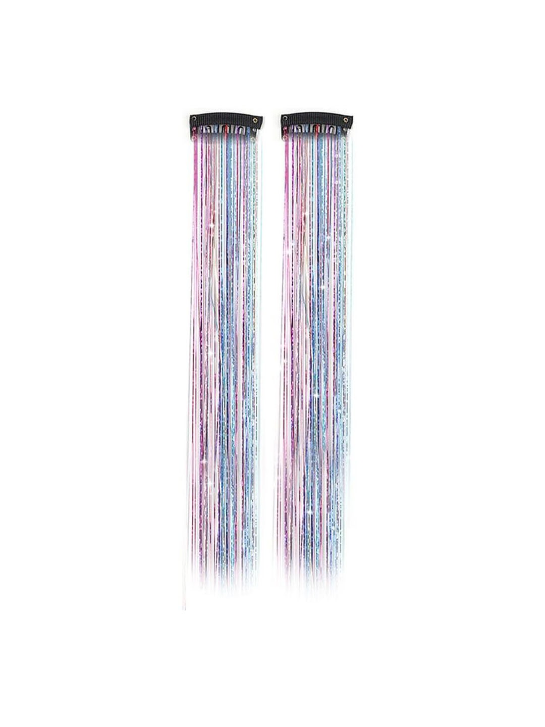 D-Divine Set Of 2 Clip-In Straight Coloured Strand Hair Extension - Multicolour - 20 Inch, Multi
D-Divine Set Of 2 Clip-In Straight Coloured Strand Hair Extension - Multicolour - 20 Inch, Multi