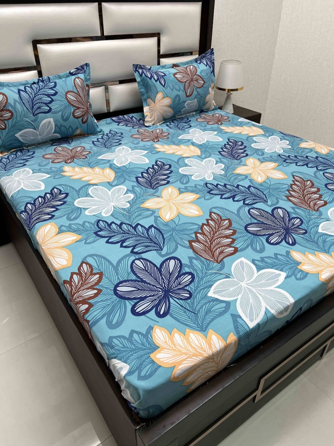 Pure Decor Leisure Fur Blue Floral Printed Microfiber 260TC King Bedsheet Set 2.75 x 2.74m
Pure Decor Leisure Fur Blue Floral Printed Microfiber 260TC King Bedsheet Set 2.75 x 2.74m