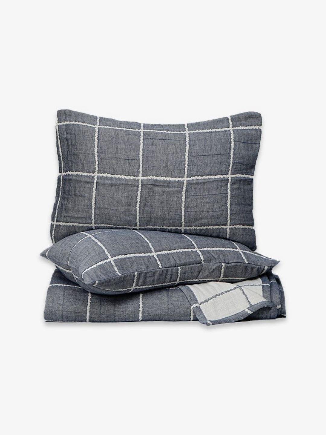 Zarf Blue & White Checked AC Room 300 GSM Cotton Double Bed Blanket With 2 Pillow Covers
Zarf Blue & White Checked AC Room 300 GSM Cotton Double Bed Blanket With 2 Pillow Covers