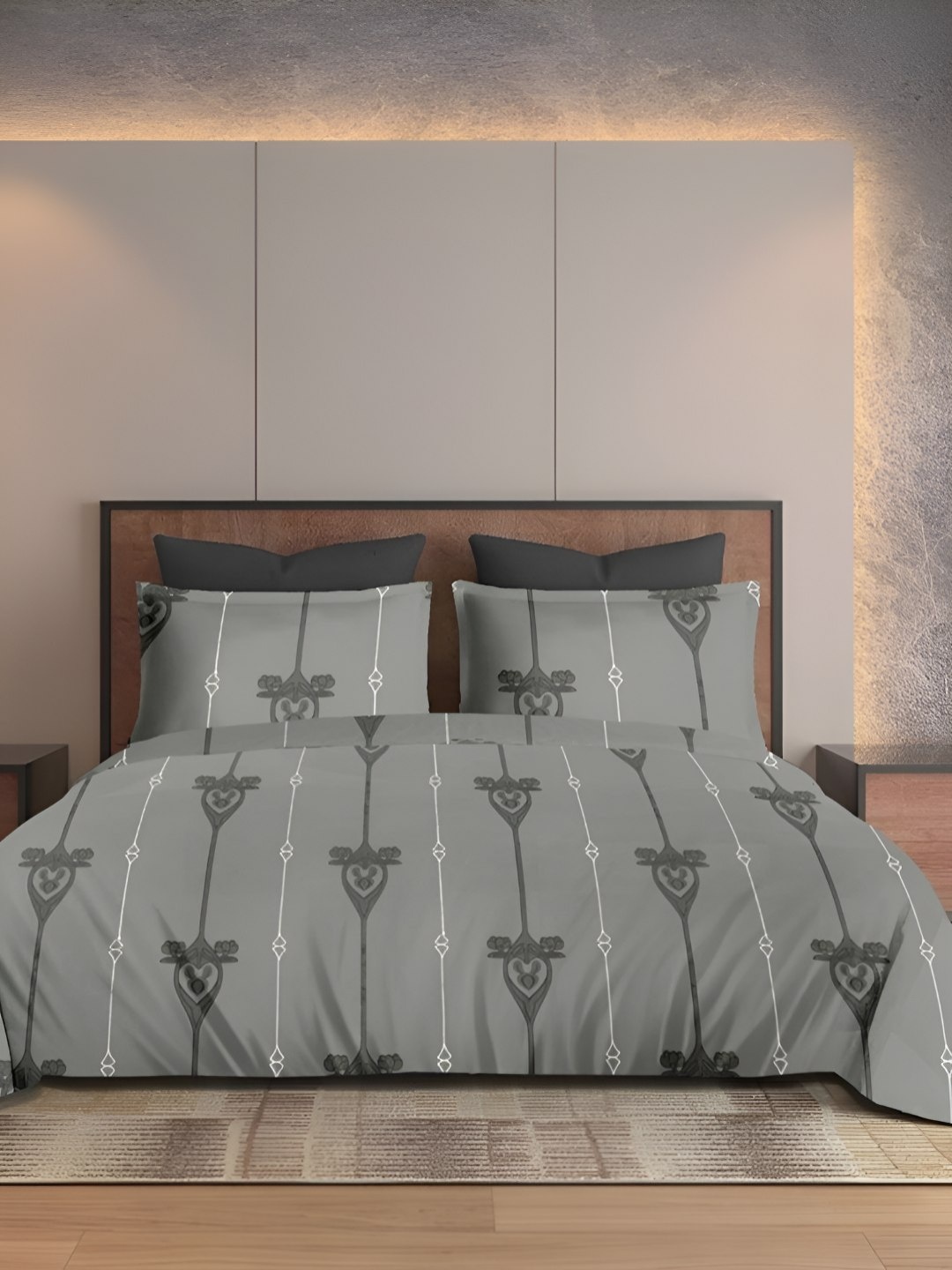 Sleeping Owls- because your sleep matters Cream-Coloured & White Floral 600 TC King Bedsheet with 2 Pillow
Sleeping Owls- because your sleep matters Cream-Coloured & White Floral 600 TC King Bedsheet with 2 Pillow