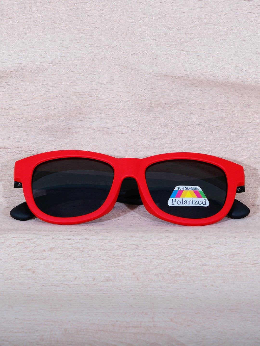 DukieKooky Kids Wayfarer Sunglasses with Polarised and UV Protected Lens DKSG495F, Red
DukieKooky Kids Wayfarer Sunglasses with Polarised and UV Protected Lens DKSG495F, Red