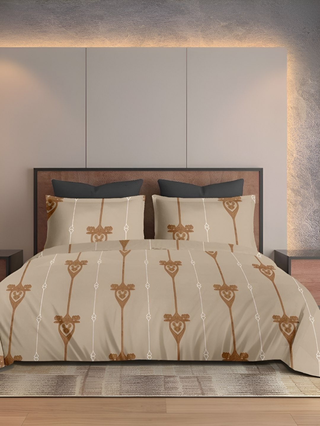 Sleeping Owls- because your sleep matters Beige 600 TC King Bedsheet Set 2.74 x 2.74 m
Sleeping Owls- because your sleep matters Beige 600 TC King Bedsheet Set 2.74 x 2.74 m