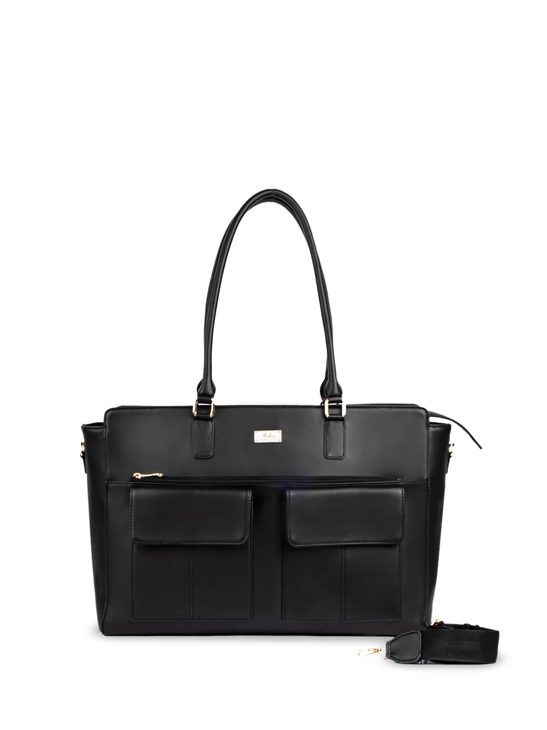 Strokes by Namrata Mehta Women Textured Solid Structured Shoulder Bag, Black
Strokes by Namrata Mehta Women Textured Solid Structured Shoulder Bag, Black