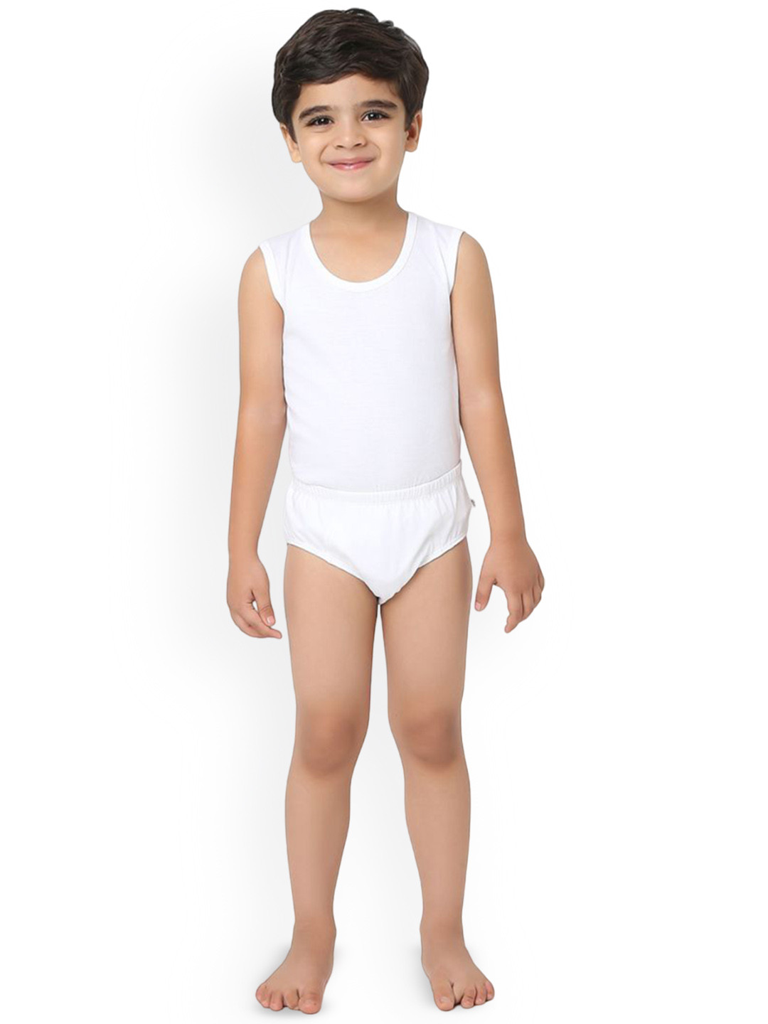 You Got Plan B Boys Cotton Innerwear Vest & Hipster Brief Set- Innerwear Vest & Brief Set, White
You Got Plan B Boys Cotton Innerwear Vest & Hipster Brief Set- Innerwear Vest & Brief Set, White
