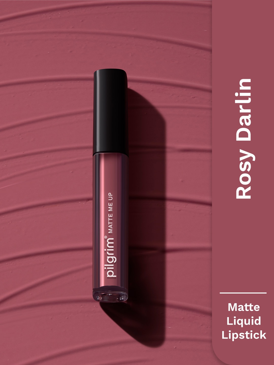 Pilgrim Matte Me Up Liquid Long-Lasting & Non-Drying Lipstick - 3 ml - Rosy Darlin'-21, Pink
Pilgrim Matte Me Up Liquid Long-Lasting & Non-Drying Lipstick - 3 ml - Rosy Darlin'-21, Pink