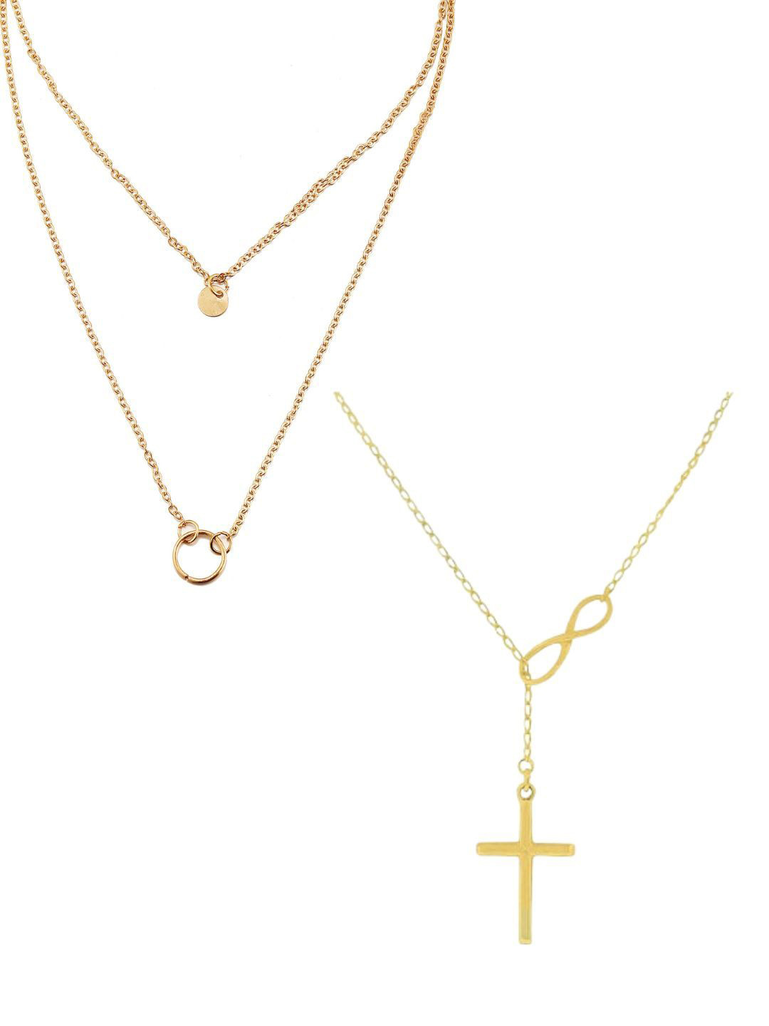 Pinapes Unisex Brass Gold-Plated Oxidised Necklace
Pinapes Unisex Brass Gold-Plated Oxidised Necklace