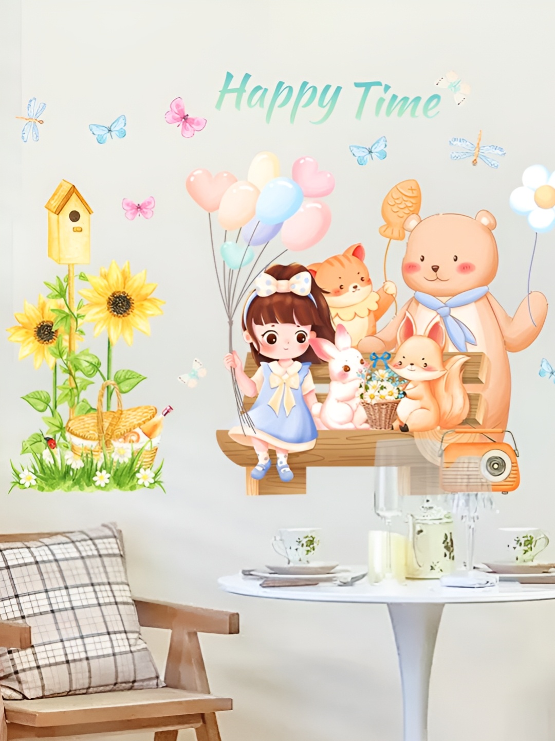 Asian royal Pink & Blue Floral With Girl & Bear Printed Self Adhesive Decals and Stickers
Asian royal Pink & Blue Floral With Girl & Bear Printed Self Adhesive Decals and Stickers