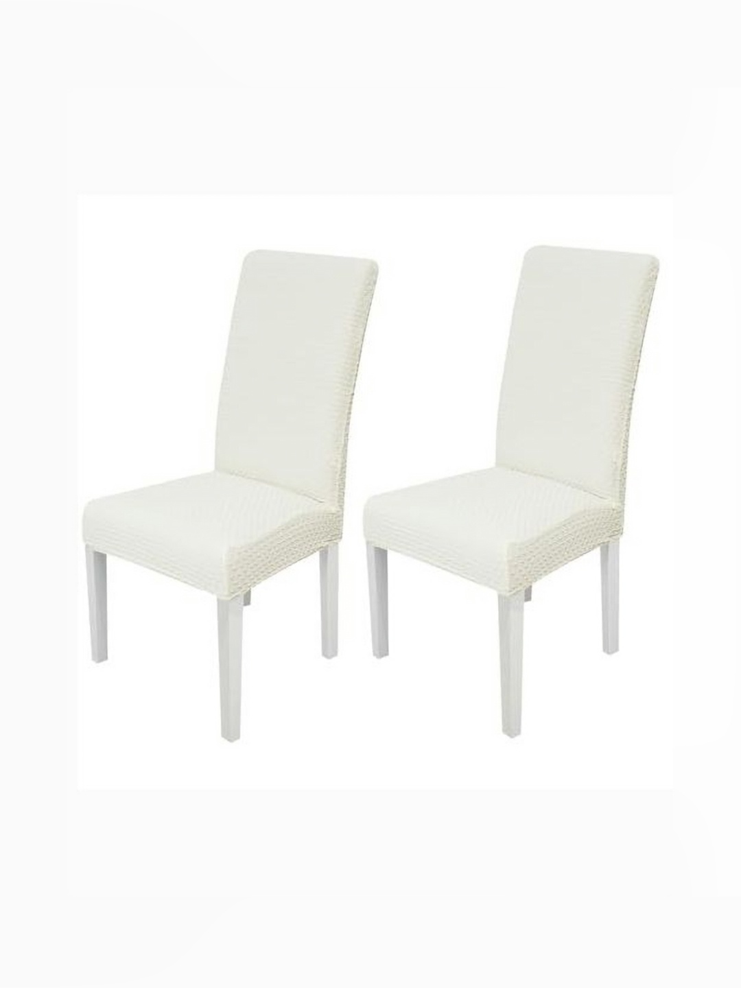 HOUSE OF QUIRK Cream-Colored 2 Pieces Textured Jacquard Removable & Washable Chair Covers
HOUSE OF QUIRK Cream-Colored 2 Pieces Textured Jacquard Removable & Washable Chair Covers