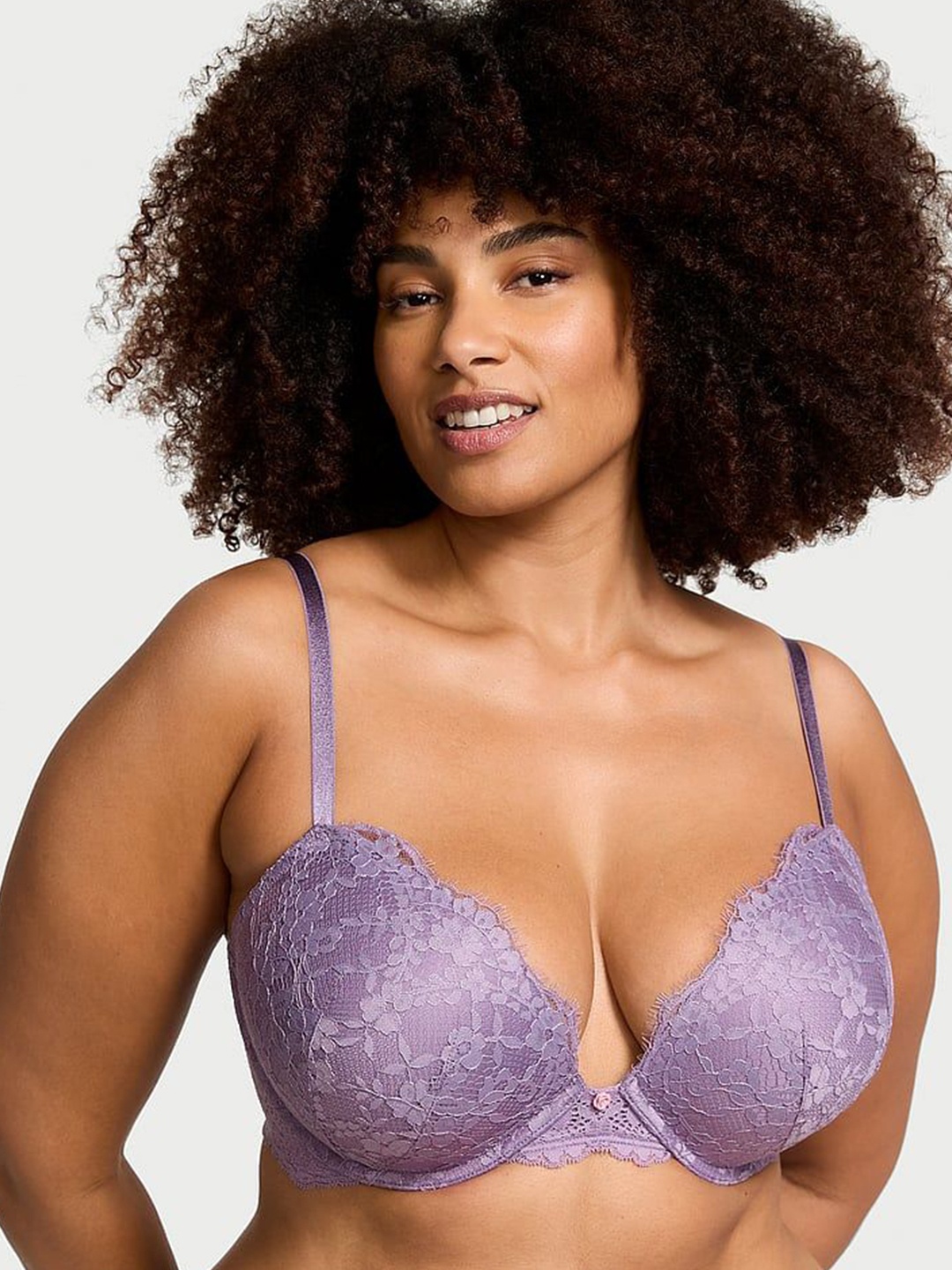 Victoria's Secret Women Self Design Full Coverage Underwired Lightly Padded Bra, Purple
Victoria's Secret Women Self Design Full Coverage Underwired Lightly Padded Bra, Purple
