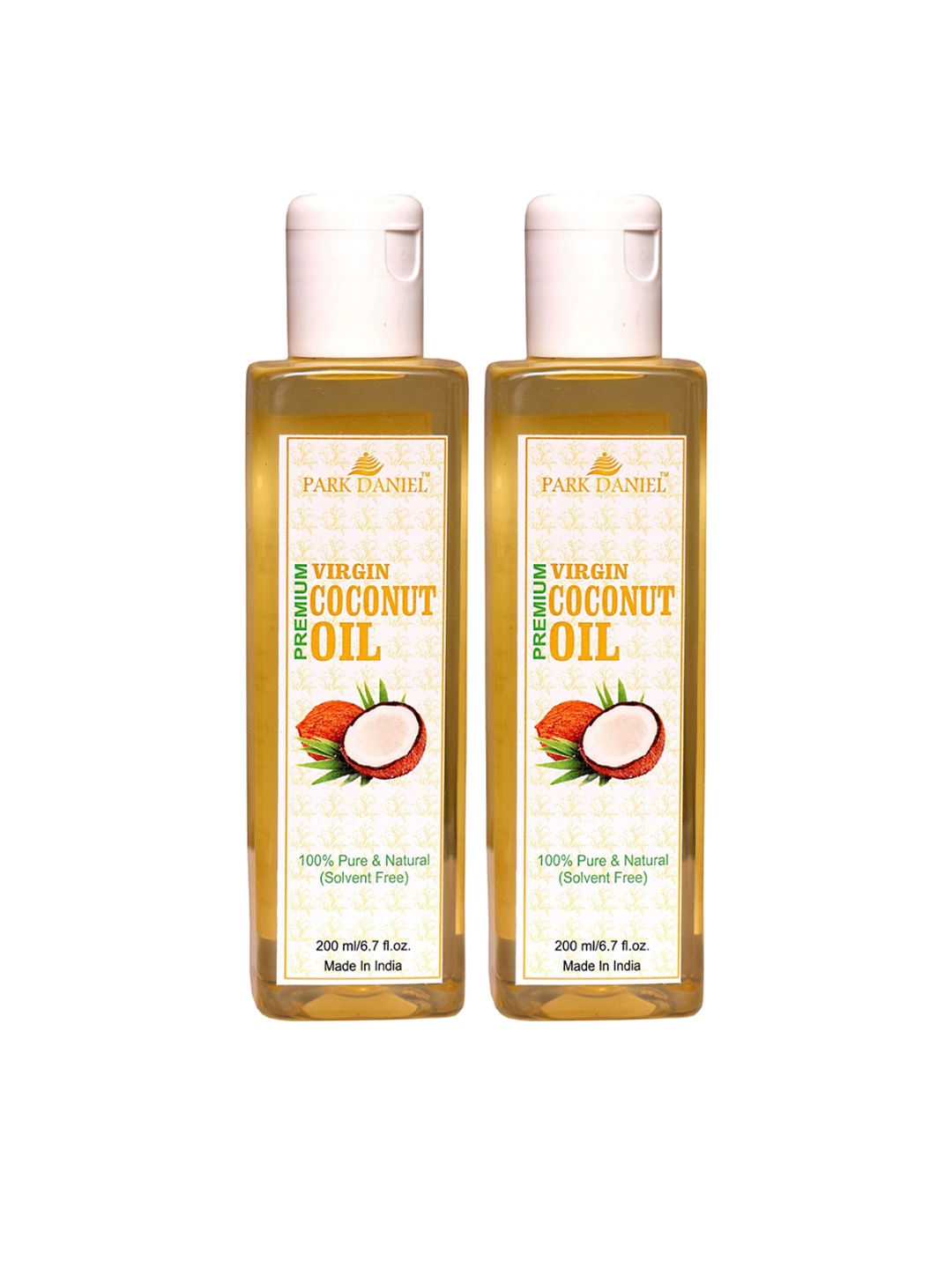 Park Daniel Set Of 2 100% Pure & Natural Virgin Coconut Oil - 100 ml Each, Transparent
Park Daniel Set Of 2 100% Pure & Natural Virgin Coconut Oil - 100 ml Each, Transparent