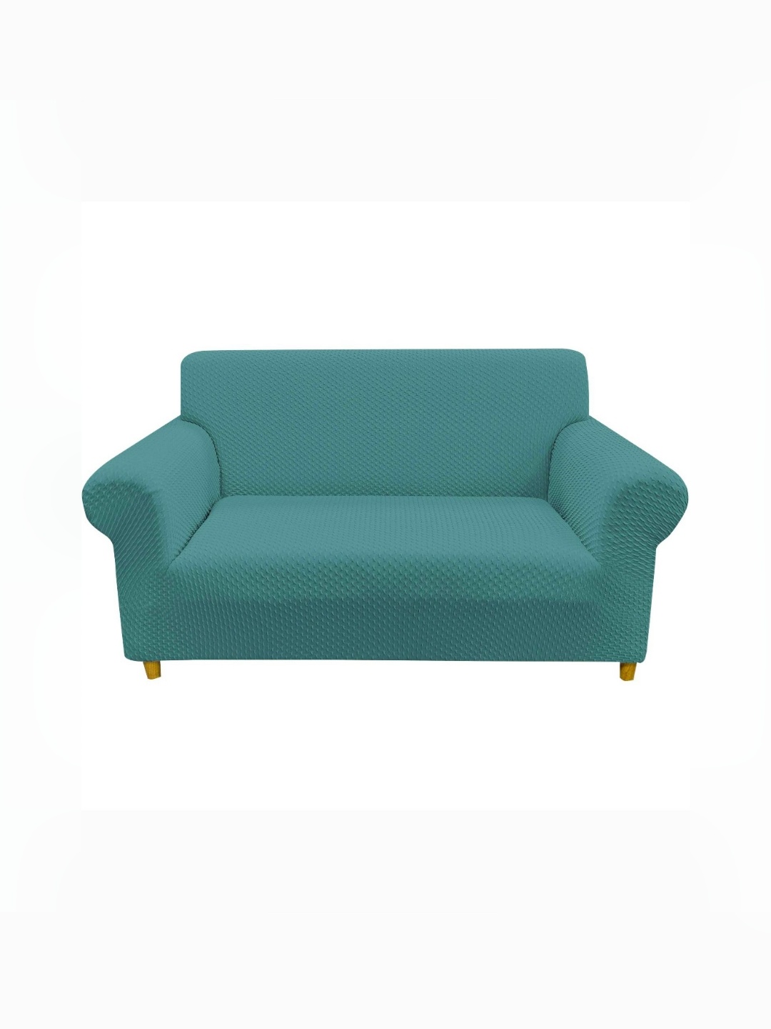 House of Quirk Teal Green Jacquard Elasticated Sofa Cover with Arms Three Seater
House of Quirk Teal Green Jacquard Elasticated Sofa Cover with Arms Three Seater