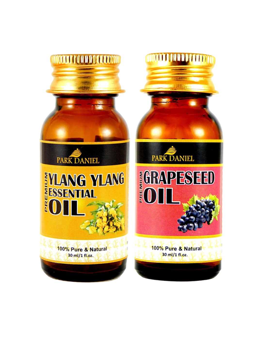 Park Daniel 2Pcs Pure & Natural Ylang Ylang Essential Oil With Grapeseed Oil - 30ml Each, Brown
Park Daniel 2Pcs Pure & Natural Ylang Ylang Essential Oil With Grapeseed Oil - 30ml Each, Brown