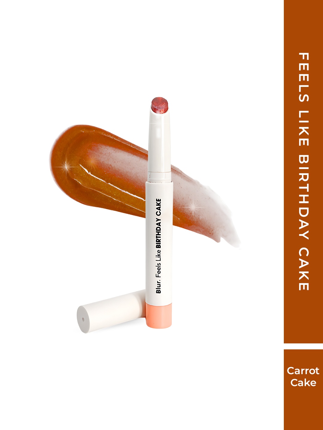 BLUR INDIA Feels like Birthday Cake Non-Sticky Cheek & Lip Glaze 5 ml - Carrot Cake, Brown
BLUR INDIA Feels like Birthday Cake Non-Sticky Cheek & Lip Glaze 5 ml - Carrot Cake, Brown
