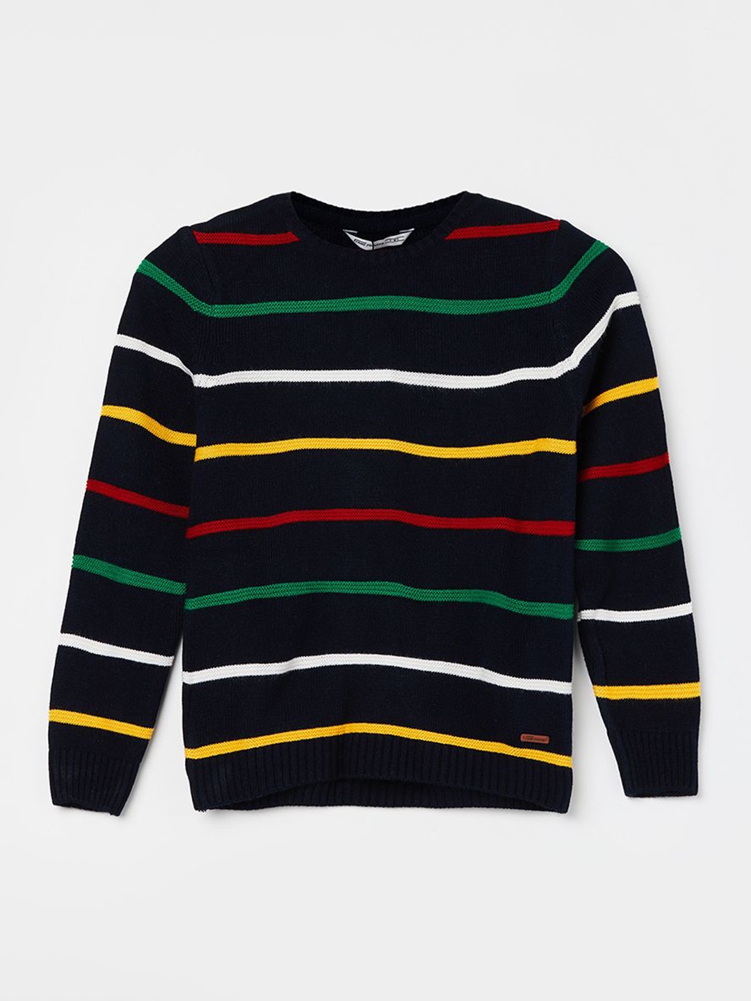 Fame Forever by Lifestyle Boys Striped Round Neck Long Sleeves Pullover Sweaters, Blue
Fame Forever by Lifestyle Boys Striped Round Neck Long Sleeves Pullover Sweaters, Blue