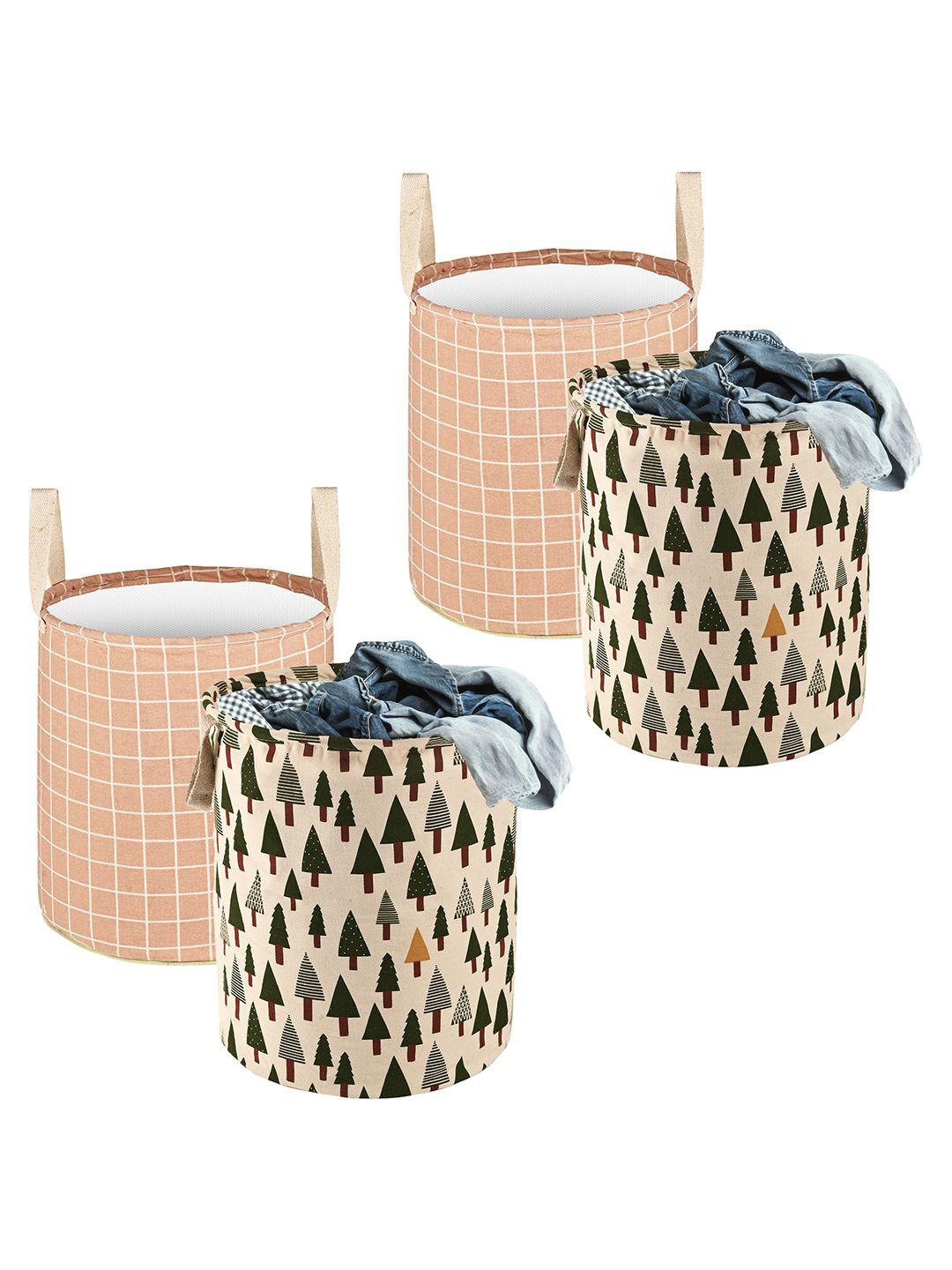 Kuber Industries Green & Brown 4 Pieces Checked Cotton Laundry Bags 60 L Each
Kuber Industries Green & Brown 4 Pieces Checked Cotton Laundry Bags 60 L Each