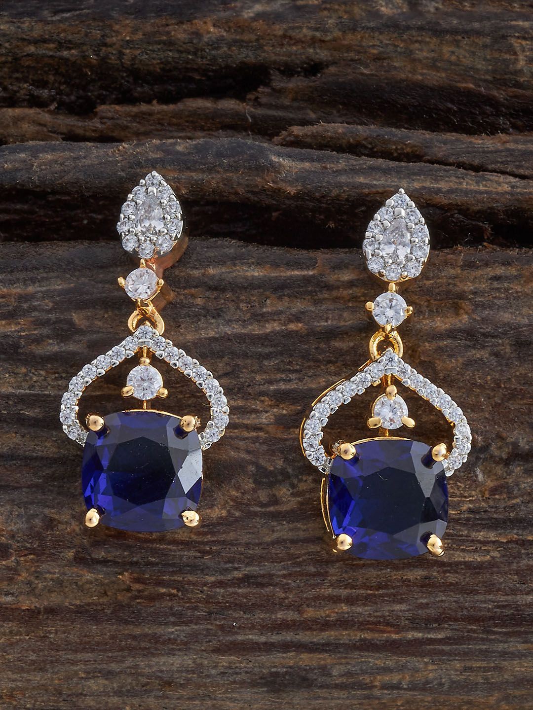 Kushal's Fashion Jewellery Rhodium-Plated Cubic Zirconia Studded Square Drop Earrings, Silver
Kushal's Fashion Jewellery Rhodium-Plated Cubic Zirconia Studded Square Drop Earrings, Silver