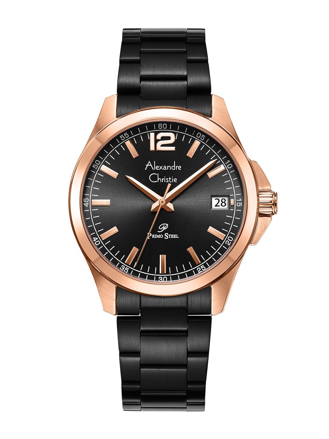 Alexandre Christie Men Dial & Stainless Steel Bracelet Style Analogue Watch 1031MDBBRBA, Black
Alexandre Christie Men Dial & Stainless Steel Bracelet Style Analogue Watch 1031MDBBRBA, Black