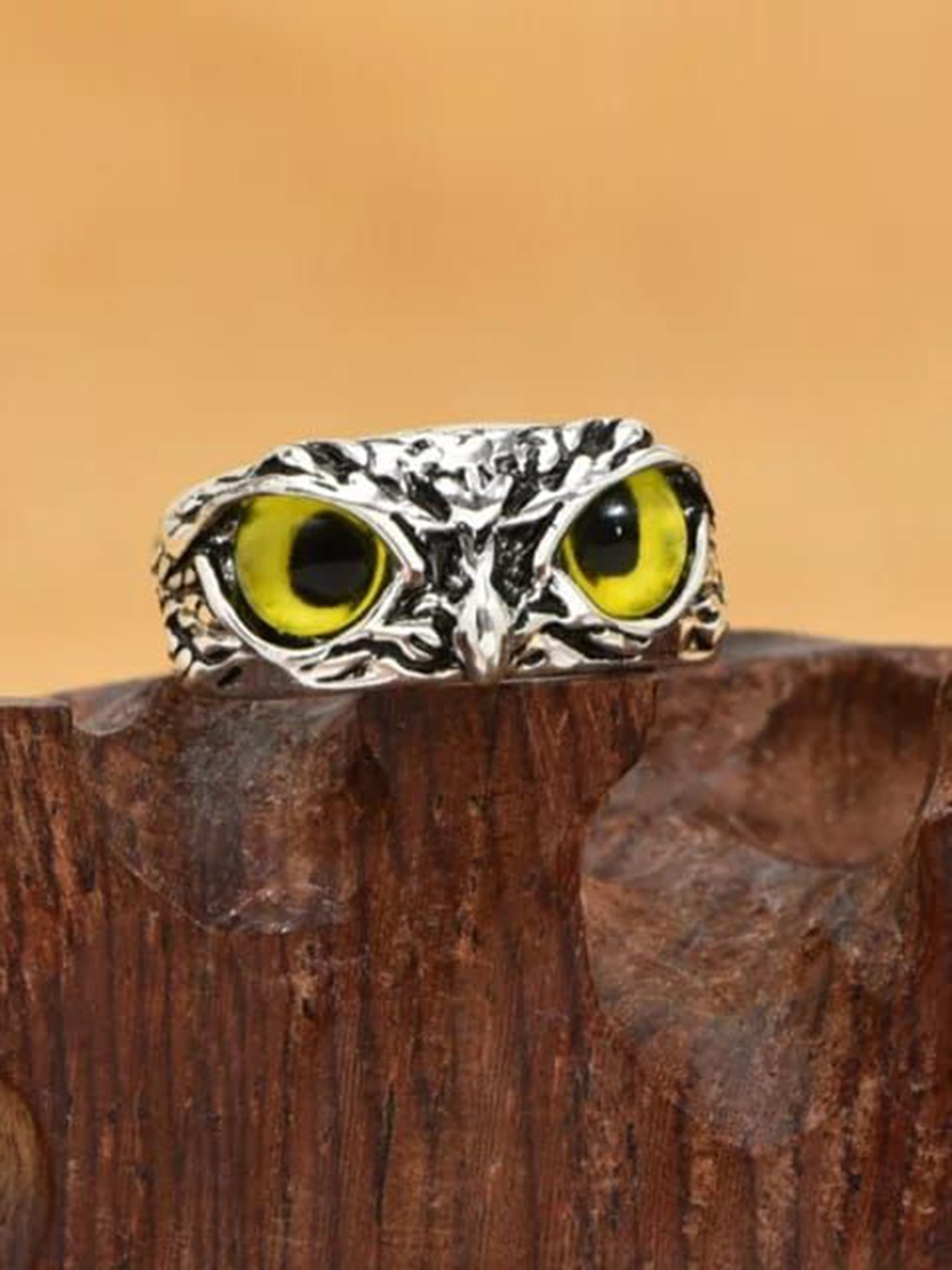 YU FASHIONS Stainless Steel Sliver-Plated Rhinestone Studded Oxidized Adjustable Ring, Silver
YU FASHIONS Stainless Steel Sliver-Plated Rhinestone Studded Oxidized Adjustable Ring, Silver