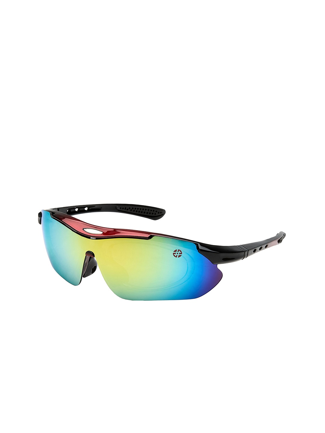 HASHTAG EYEWEAR Unisex Shield Sunglasses with UV Protected Lens SP-6800-RED-Red & Black, Yellow
HASHTAG EYEWEAR Unisex Shield Sunglasses with UV Protected Lens SP-6800-RED-Red & Black, Yellow