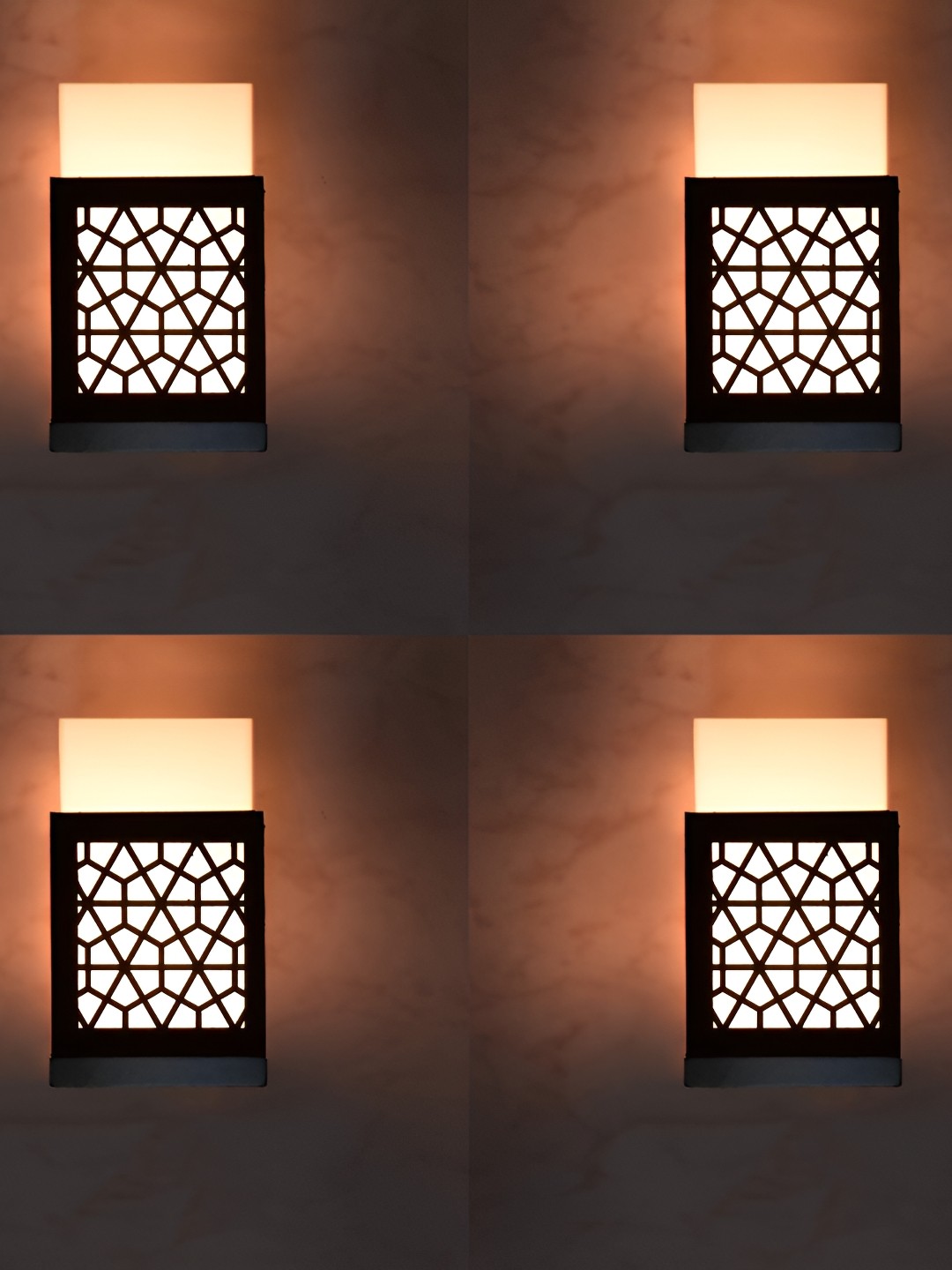 Gojeeva Black & White 4 Pieces Textured Contemporary Wooden Rectangle Shaped Wall Lamp
Gojeeva Black & White 4 Pieces Textured Contemporary Wooden Rectangle Shaped Wall Lamp