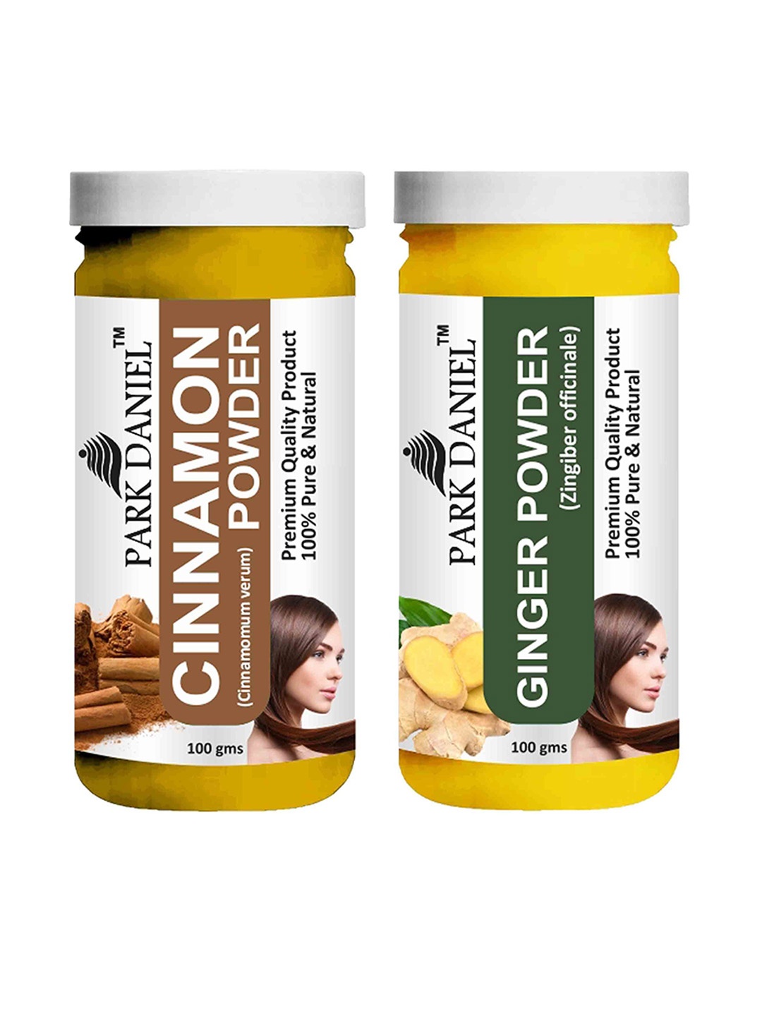 Park Daniel Set Of 2 Cinnamon & Ginger Powder For Skin & Hair - 100 g Each, Transparent
Park Daniel Set Of 2 Cinnamon & Ginger Powder For Skin & Hair - 100 g Each, Transparent
