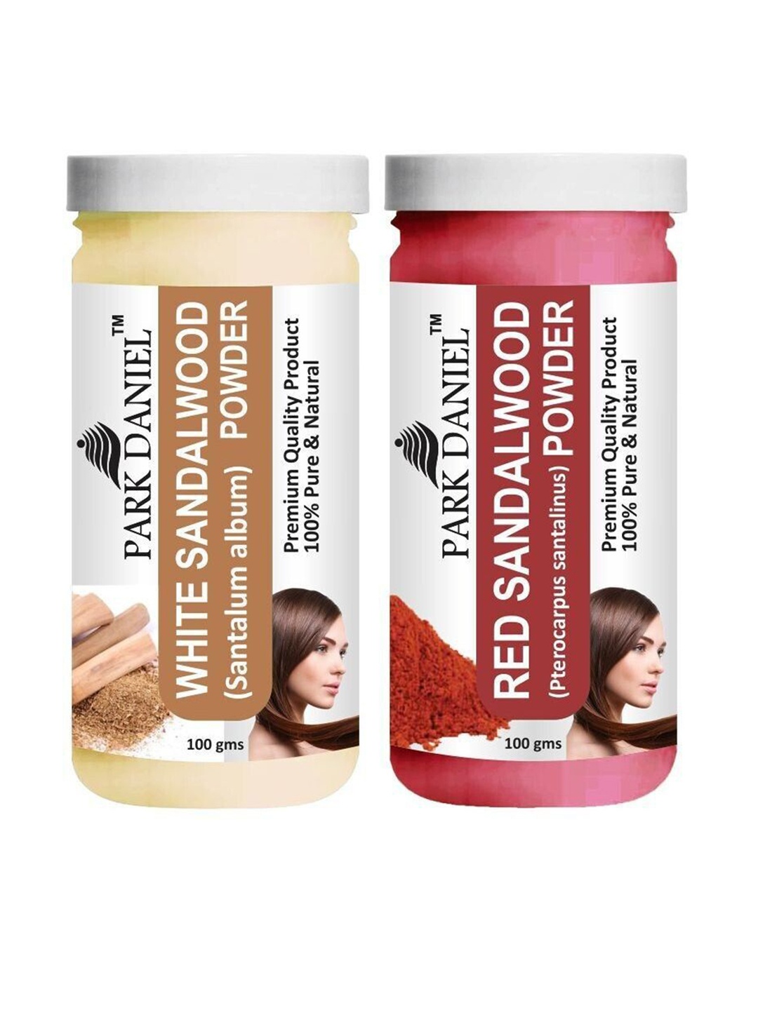 Park Daniel Set Of 2 White And Red Sandalwood Powder For Face -100g Each, Transparent
Park Daniel Set Of 2 White And Red Sandalwood Powder For Face -100g Each, Transparent