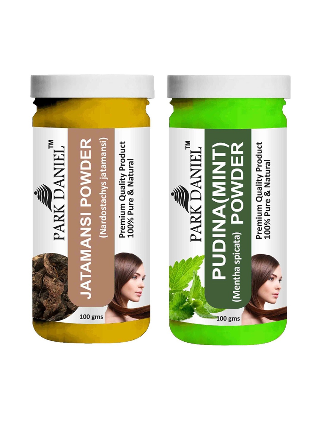 Park Daniel Set Of 2 Pudina Powder & Jatamansi Powder Mask For Hair & Skin - 100 g Each, Transparent
Park Daniel Set Of 2 Pudina Powder & Jatamansi Powder Mask For Hair & Skin - 100 g Each, Transparent