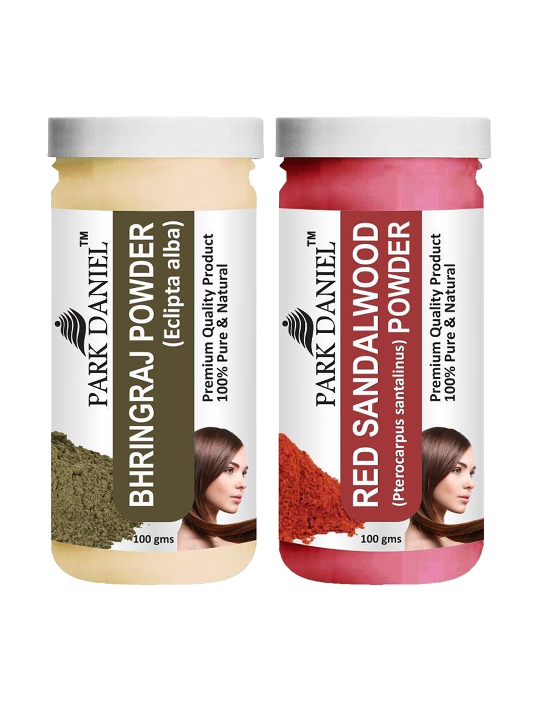 Park Daniel Set Of 2 Bhringraj & Red Sandalwood Powder Face Mask - 100 g Each, White
Park Daniel Set Of 2 Bhringraj & Red Sandalwood Powder Face Mask - 100 g Each, White