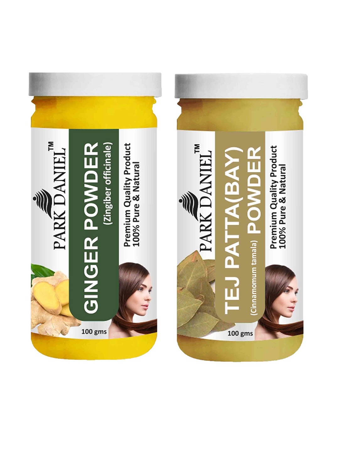 Park Daniel Set Of 2 Ginger Powder & Tej Patta Powder Face & Hair Mask - 100 g Each, Yellow
Park Daniel Set Of 2 Ginger Powder & Tej Patta Powder Face & Hair Mask - 100 g Each, Yellow