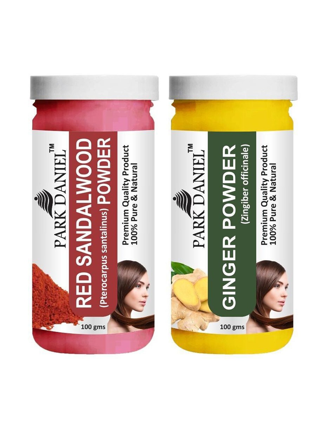 Park Daniel Set Of 2 Red Sandalwood Powder & Ginger Powder Face Pack - 100 g Each, White
Park Daniel Set Of 2 Red Sandalwood Powder & Ginger Powder Face Pack - 100 g Each, White