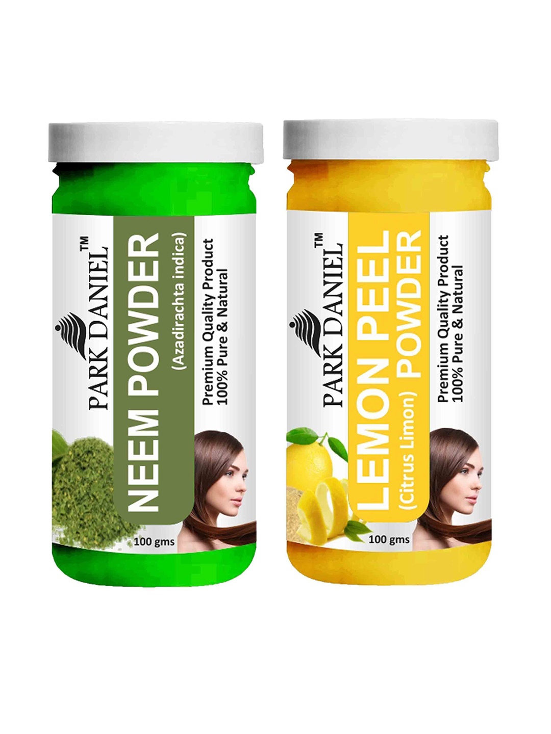 Park Daniel Set Of 2 Neem Powder & Lemon Peel Powder For Hair & Skin - 100 g Each, Transparent
Park Daniel Set Of 2 Neem Powder & Lemon Peel Powder For Hair & Skin - 100 g Each, Transparent