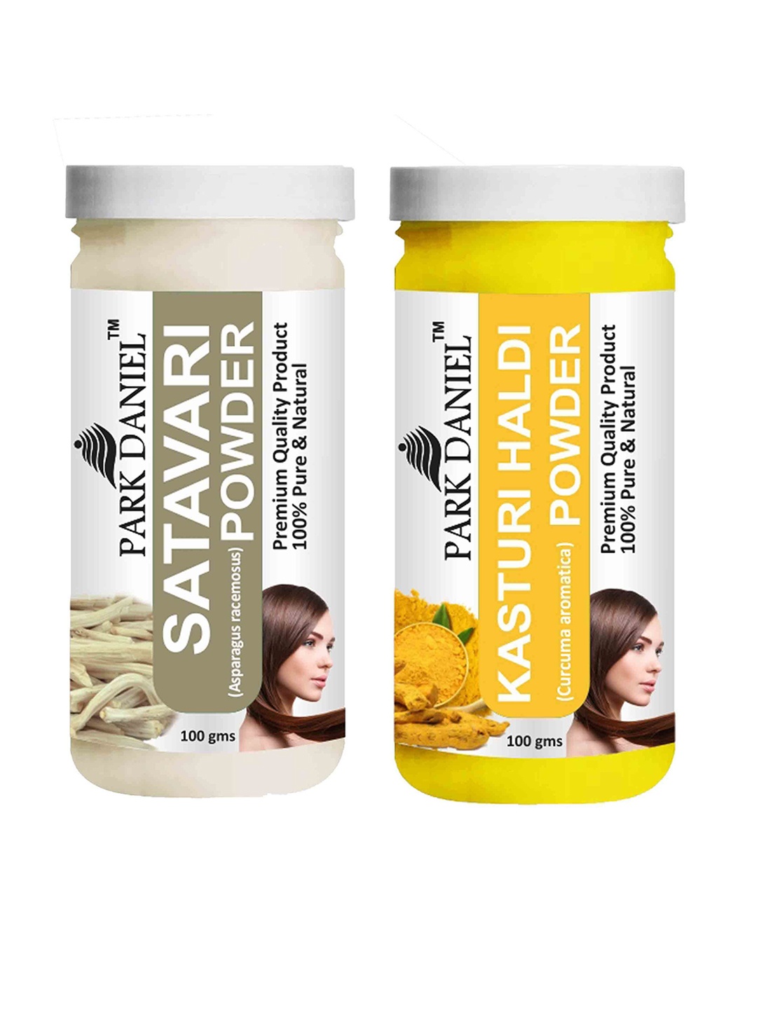 Park Daniel Set Of 2 Satavari Powder & Kasturi Haldi Powder Pack - 100 g Each, Transparent
Park Daniel Set Of 2 Satavari Powder & Kasturi Haldi Powder Pack - 100 g Each, Transparent