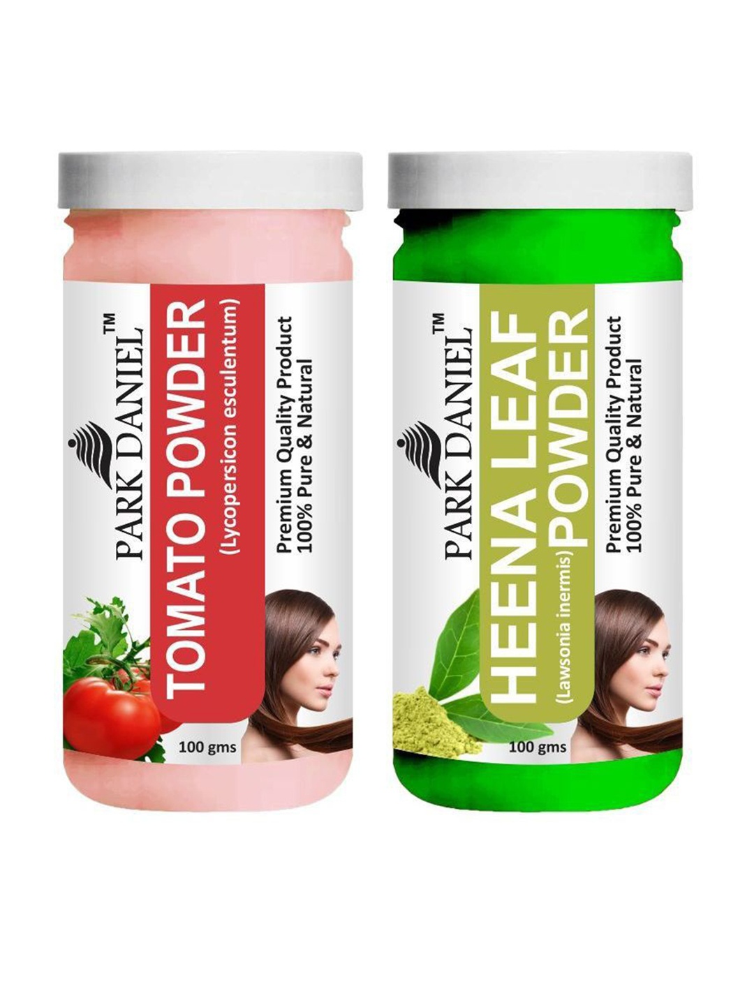 Park Daniel Set Of 2 Organic Herbal Henna Powder & Tomato Face Powder - 100 g Each, Transparent
Park Daniel Set Of 2 Organic Herbal Henna Powder & Tomato Face Powder - 100 g Each, Transparent