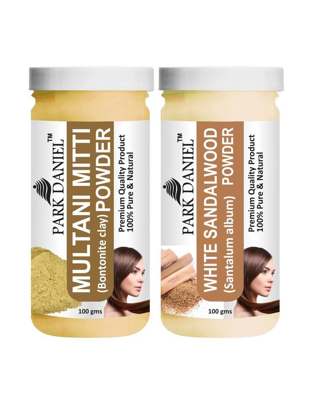 Park Daniel Set Of 2 Multani Mitti & White Sandalwood Powder Face Mask - 100 g Each, Transparent
Park Daniel Set Of 2 Multani Mitti & White Sandalwood Powder Face Mask - 100 g Each, Transparent