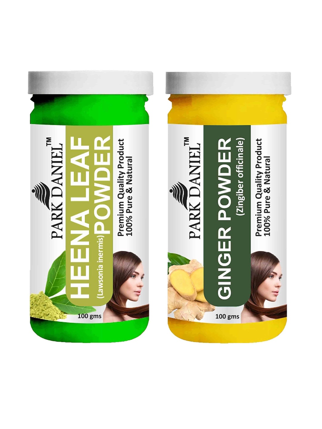 Park Daniel Set Of 2 Heena Powder & Ginger Powder Hair & Skin Mask -100 g Each, Transparent
Park Daniel Set Of 2 Heena Powder & Ginger Powder Hair & Skin Mask -100 g Each, Transparent