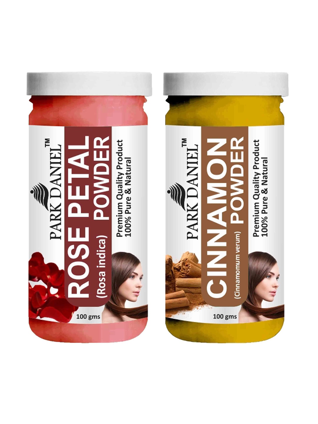 Park Daniel Set Of 2 Rose Petal Powder & Cinnamon Hair & Skin Mask Powder - 100 gm Each, Pink
Park Daniel Set Of 2 Rose Petal Powder & Cinnamon Hair & Skin Mask Powder - 100 gm Each, Pink