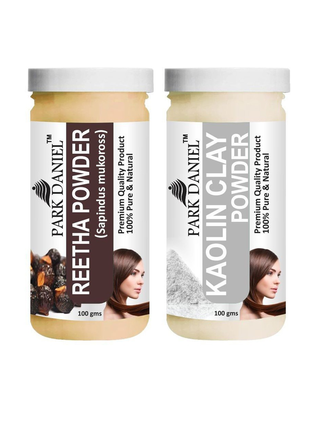 Park Daniel Set Of 2 Reetha & Kaolin Clay Powder For Skin & Hair - 100 g Each, Transparent
Park Daniel Set Of 2 Reetha & Kaolin Clay Powder For Skin & Hair - 100 g Each, Transparent