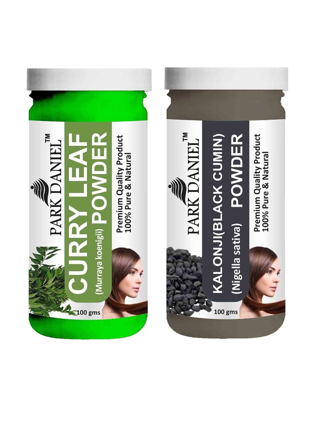 Park Daniel Set Of 2 Natural Kalonji Seeds & Curry Leaf Powder - 100 g Each, Transparent
Park Daniel Set Of 2 Natural Kalonji Seeds & Curry Leaf Powder - 100 g Each, Transparent