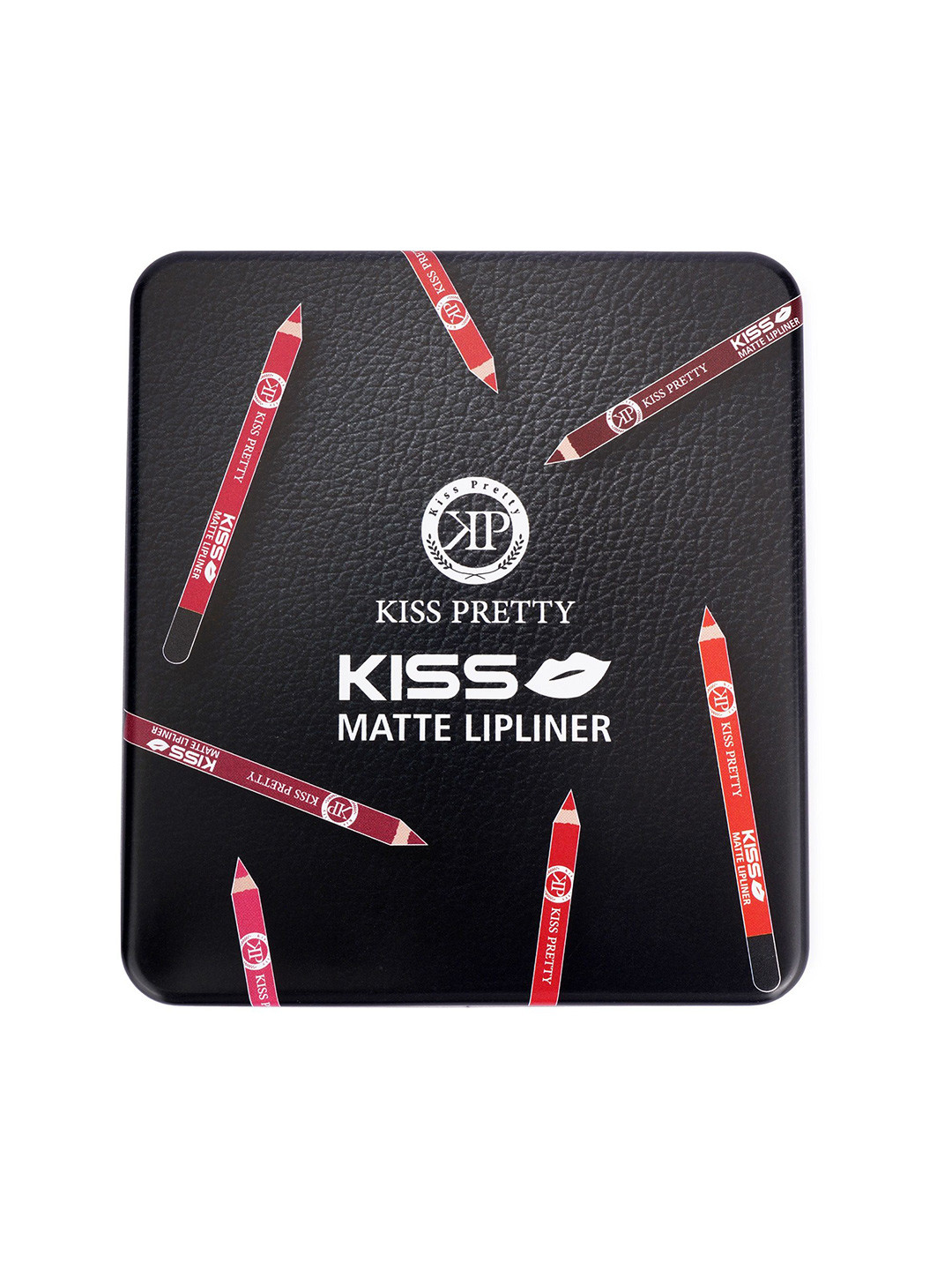 Kiss pretty Set Of 12 Kiss Matte Long Lasting & Waterproof Lip Liner Pencils - 2 g Each, Red 
Kiss pretty Set Of 12 Kiss Matte Long Lasting & Waterproof Lip Liner Pencils - 2 g Each, Red