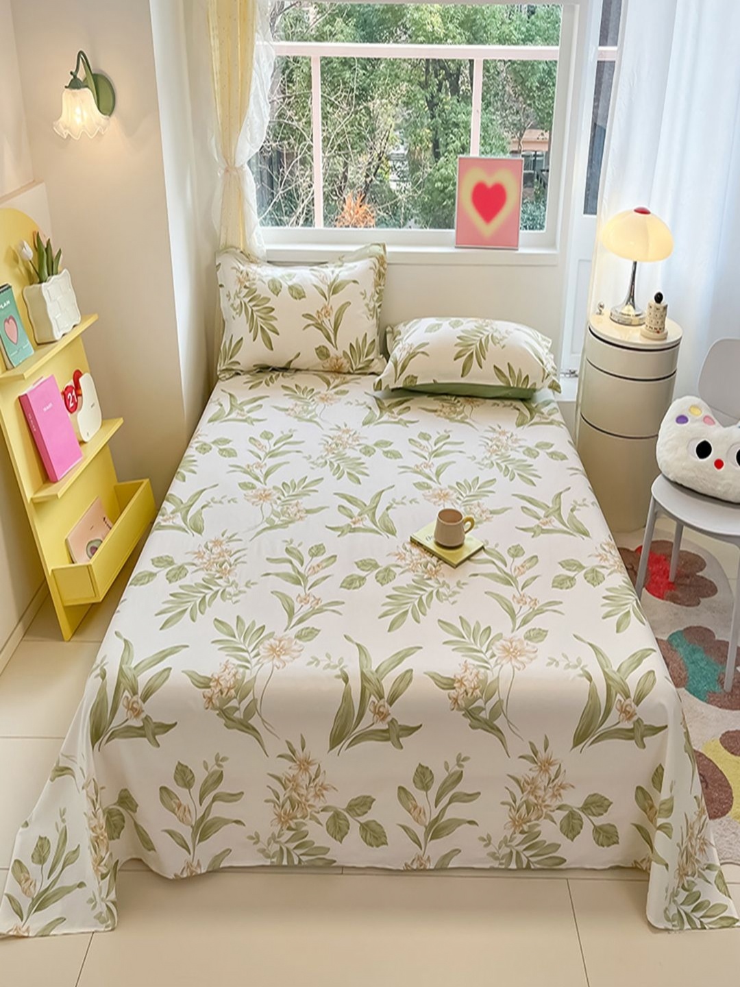 JC HOME Beige & Brown Floral 220 TC King Bedsheet with 2 Pillow Covers
JC HOME Beige & Brown Floral 220 TC King Bedsheet with 2 Pillow Covers