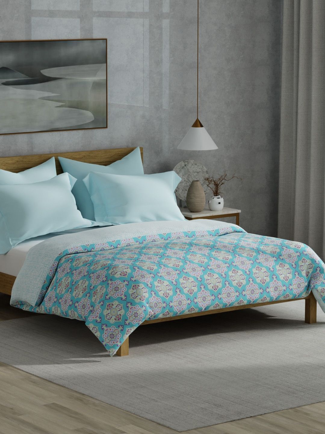 URBAN SPACE Jodhpur Blue Ethnic Printed Microfiber AC Room 300 GSM Double Bed Blanket
URBAN SPACE Jodhpur Blue Ethnic Printed Microfiber AC Room 300 GSM Double Bed Blanket
