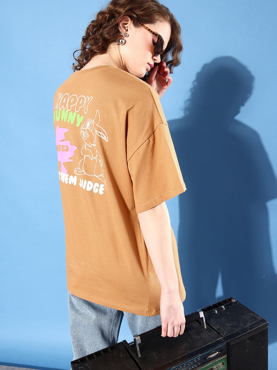 Kook N Keech Disney Women Caramel Brown Pure Cotton 90's Hollaback Poster Graphics T-shirt
Kook N Keech Disney Women Caramel Brown Pure Cotton 90's Hollaback Poster Graphics T-shirt
