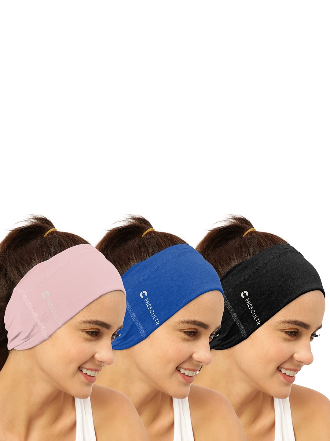 FREECULTR Unisex Pack Of 3 Printed Anti Microbial Multipurpose Bandana Headband, Black
FREECULTR Unisex Pack Of 3 Printed Anti Microbial Multipurpose Bandana Headband, Black