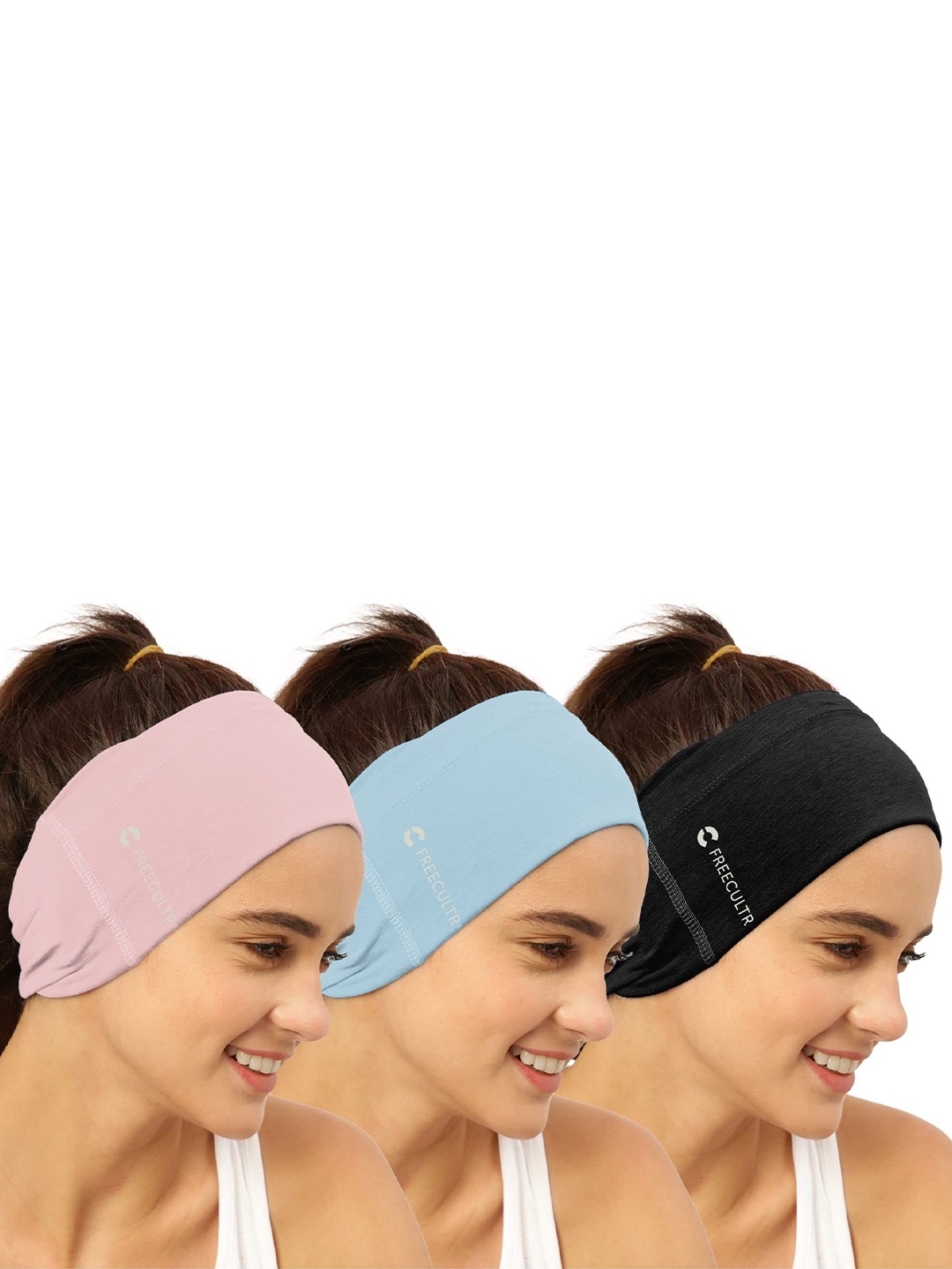 FREECULTR Unisex Pack Of 3 Printed Anti Microbial Multipurpose Bandana Headband, Pink
FREECULTR Unisex Pack Of 3 Printed Anti Microbial Multipurpose Bandana Headband, Pink